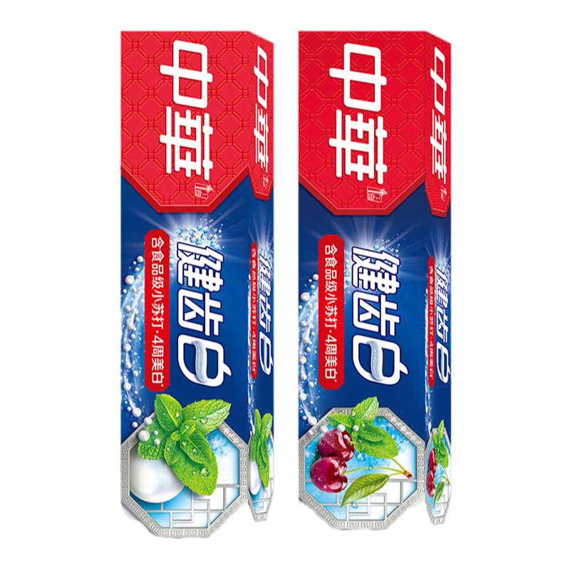 【含氟牙膏】中华健齿白清新口气