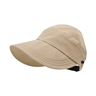 防晒帽女2026新款帽子速干薄款赵露思同款遮阳帽鸭舌太阳帽渔夫帽