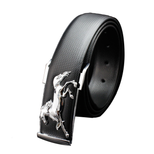 男士板扣皮带真皮马扣头平滑扣青少年学生休闲个性腰带内穿式