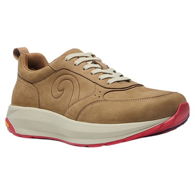 皮尔卡丹男鞋真皮Vibram休闲鞋