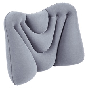 坐飞机充气腰垫腰枕旅行便携腰靠长途自驾飞行必备经济舱睡觉神器