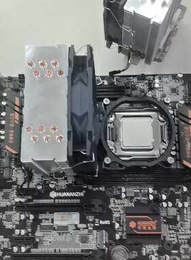 华南金牌X79Z双路主板2颗E5-2680V2 CPU套装