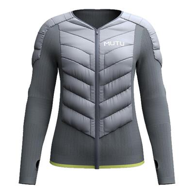 【新款】MUTU羽绒护甲凯夫拉护臀专业男女款内穿内护滑雪防摔护具