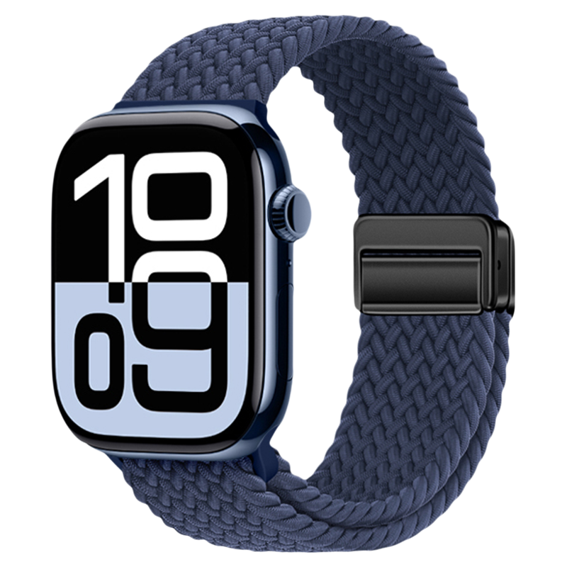 匠戴适用iWatch升级磁吸编织表带