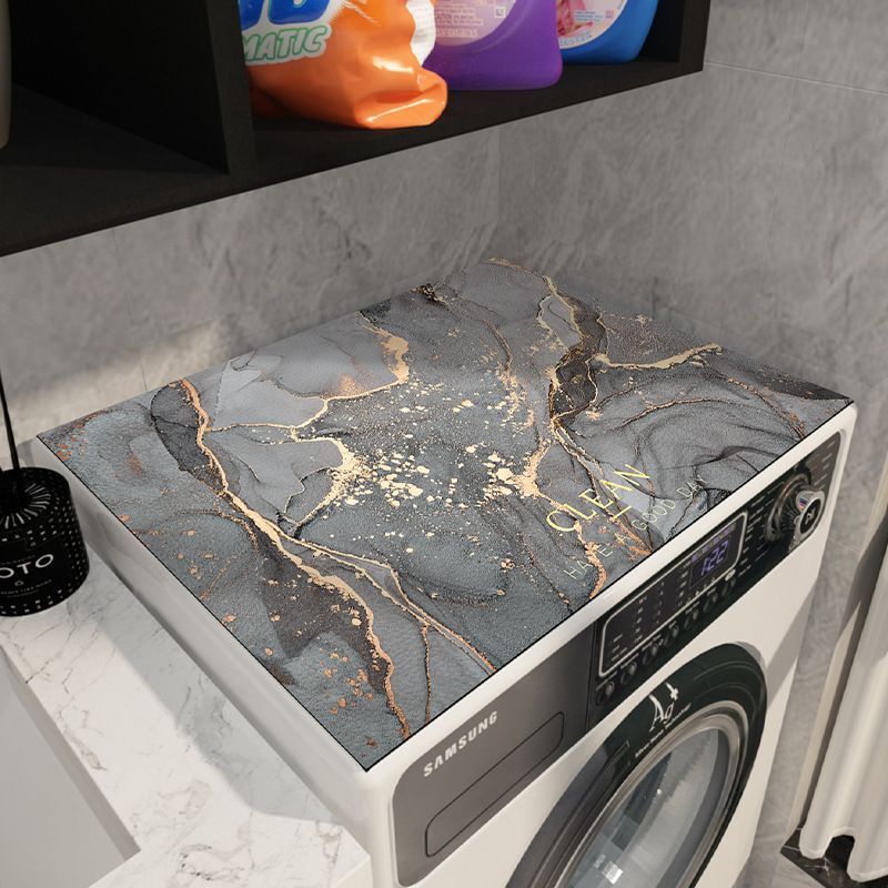 冰箱防尘盖布防油防水防晒奢盖轻套垫子巾垫罩床头柜洗衣机滚筒式