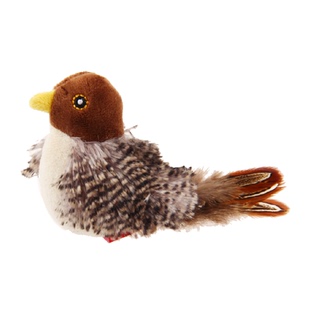 GiGwi贵为猫玩具猫咪解闷自嗨小鸟老鼠发声仿真会叫玩具鸟