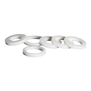 强达聚四氟乙烯法兰垫片PTFE垫圈四氟垫片密封圈DN25DN50铁氟龙