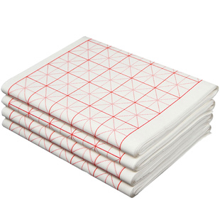 米字格宣纸书法专用纸作品纸初学者毛笔字纸练字用纸练习纸毛边纸带格子小学生毛边纸套装半生半熟生宣米格