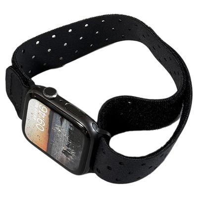 适用iwatch臂带表带魔术贴尼龙