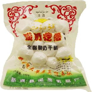 顺丰空运 李闻羡新疆奶酪酸奶疙瘩胖迪酸奶干酪手工零食鲜奶糯糯
