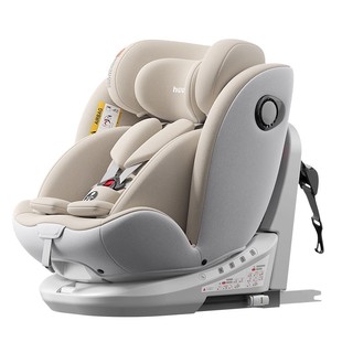 途悦通风儿童安全座椅汽车用婴儿宝宝车载360旋转0到12岁可坐躺睡