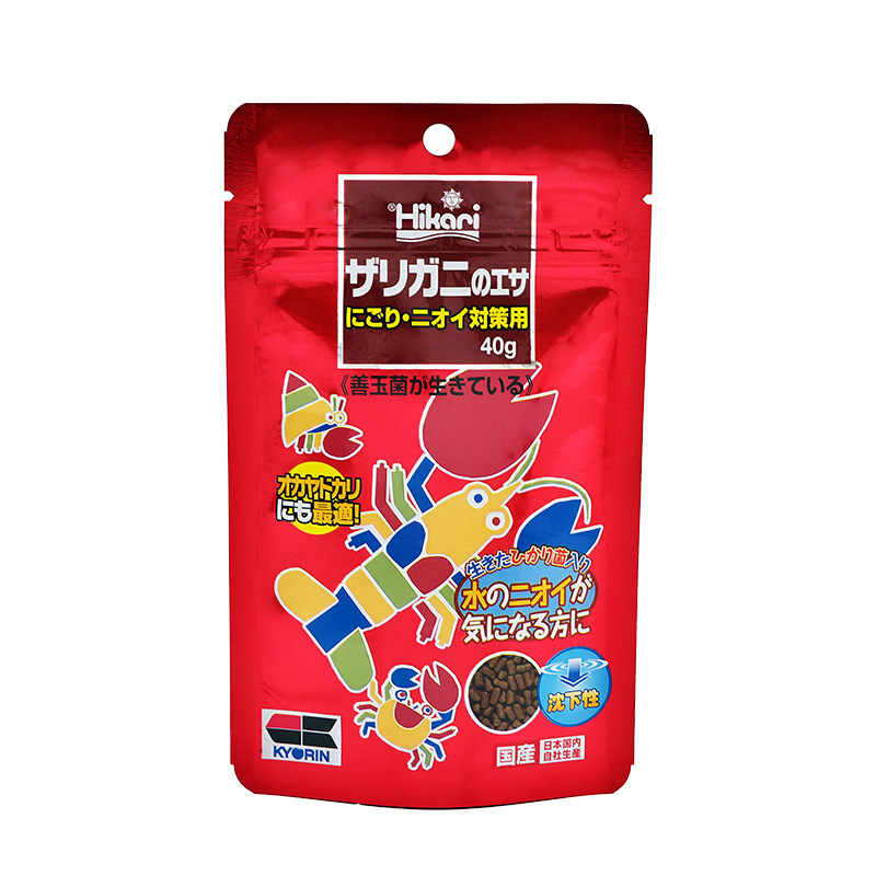 日本高够力鳌虾水晶虾米虾藻虾蟹寄居蟹饲料虾粮乳酸菌善玉菌下沉