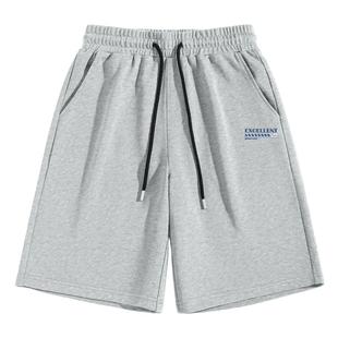 班尼路S&K系列纯棉运动短裤男夏季2025新款青少年美式休闲五分裤A