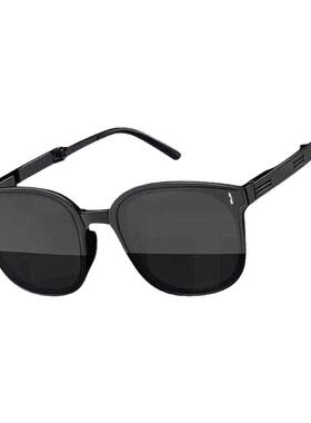 防晒偏光折叠大脸显瘦太阳镜