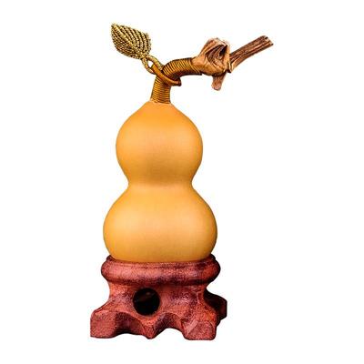 forsunny福三源葫芦叶子文玩摆件