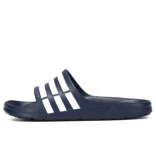 Adidas/阿迪达斯正品Duramo Slide户外轻便沙滩男女凉拖鞋 G15892