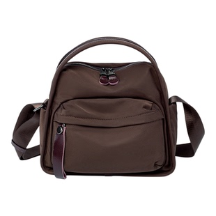 轻便斜挎包女2025新款时尚手提包女士牛津布防水休闲妈妈包单肩包