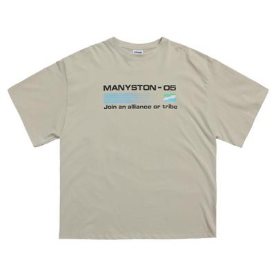 MANYSTON重磅情侣休闲宽松上衣