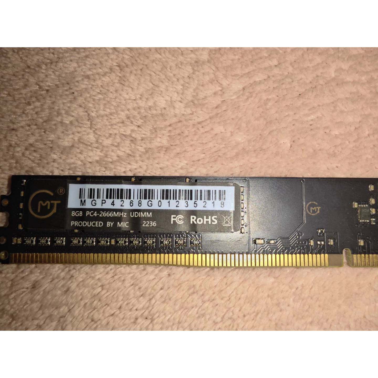 非标价MT8GDDR4UDIMM台式机内存条拆机件修理