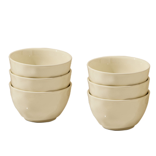 奶油风陶瓷饭碗2025新款高颜值小碗个人专用特别好看的米饭碗餐具