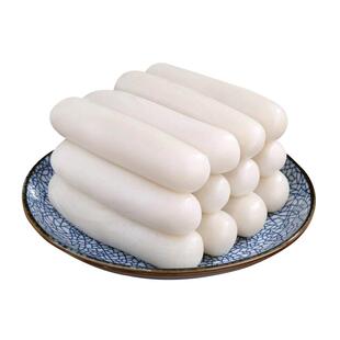 宁波慈溪水磨年糕慈溪特产年糕农家手工年糕炒年糕火锅食材配菜