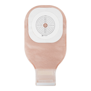 医用新款造口袋一件式双孔排气造瘘袋直肠癌人工肛门一次性大便袋