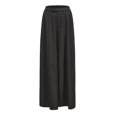 Elywood分割堆叠阔腿裤原创小众