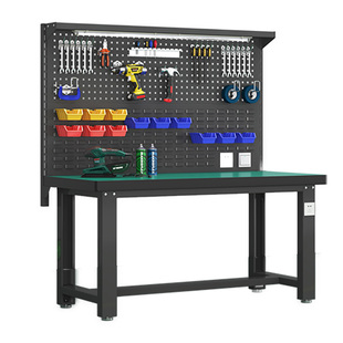 颀阳重型防静电工作台不锈钢钳工台电工实验模型车间操作检验桌