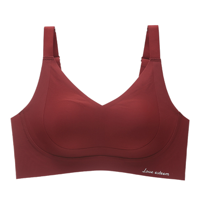 爱黛光面无痕无钢圈大胸显小文胸