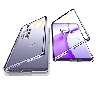 适用一加ace3v手机壳新款oppo一加ace3v防窥双面玻璃保护套1+ACE3V系列防摔女款的透明外壳镜头全包OnePlus+