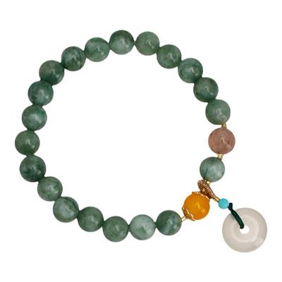 新中式平安扣玉石手链