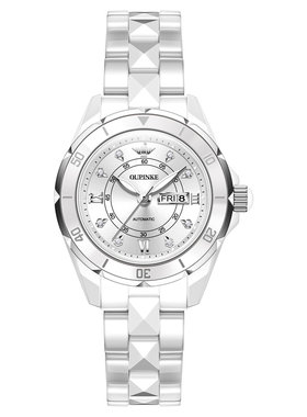 瑞士进口陶瓷防水轻奢ins风女表