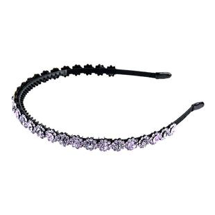 发箍女款2026新款洗脸发卡高颅顶带齿防滑水钻头箍百搭刘海压发捆