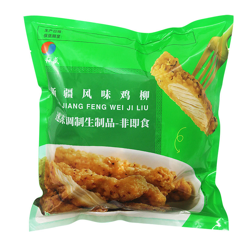 新和盛新疆鸡柳孜然无骨鸡柳条