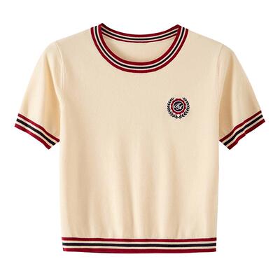 BANANABABY美式复古风针织T恤