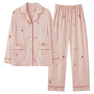 2025新款纯棉月子服春秋季哺乳孕妇睡衣怀孕期产妇产后家居服女款