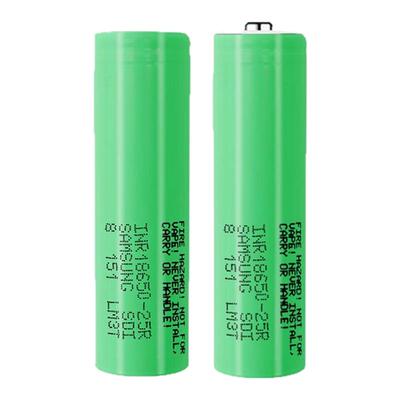 INR18650 25R动力锂电池20A高倍率放电可充电2500mAh电动工具