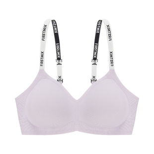 FIRSTMIX薄款聚拢文胸舒适透气女士内衣无痕bar收副乳反重力文胸