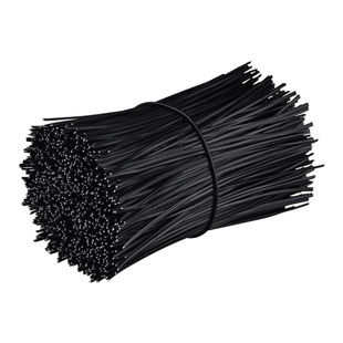 镀锌扎丝铁丝绑丝软札丝包塑料捆扎条电缆扎线葡萄绑枝固定0.55mm