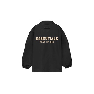 【23年新款】 Fear Of God Essentials儿童梭织大LOGO夹克外套