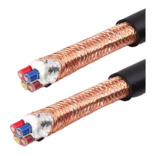 永通中策国标铜芯RVVP屏蔽线2/3/4/5/6/7/8/10芯信号保护套电缆线