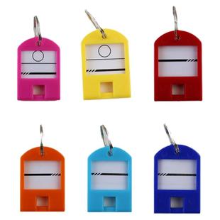 讯客钥匙牌标签钥匙扣圈塑料标记贴号码吊牌套保管分类带防丢彩色管理房产中介宾馆房间出租屋客汽车