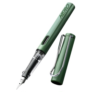 英雄359钢笔三年级小学生专用正姿练字墨囊可替换儿童四年级成人用男士高档女士精致高颜值官方旗舰正品