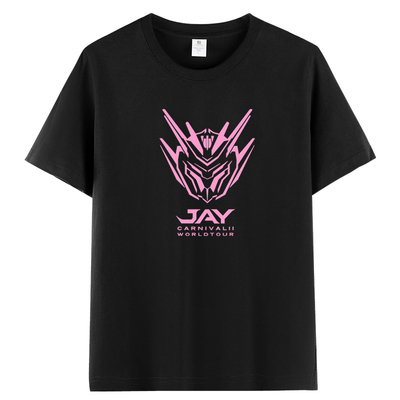 周杰伦范特西同款机甲纯棉T恤