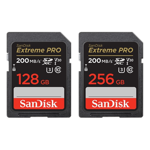 sandisk闪迪旗舰店正品256g卡sd卡单反高速相机内存卡摄像存储卡