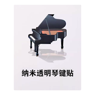 纳米钢琴键盘贴电子琴电钢琴初学儿童简谱音符贴纸88/61/54键通用