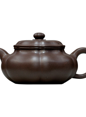 宜兴紫砂壶名家孔祥生纯全手工正宗泡茶壶功夫茶具葵仿古原矿紫泥