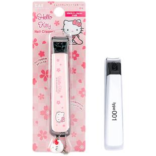 日本进口KAI贝印防飞溅儿童剪指甲剪刀折叠不锈钢脚指甲钳单个装