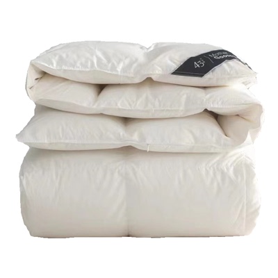 5A级98东北大朵白鹅绒加厚羽绒被