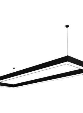 办公室吊灯led长条灯长方形灯具